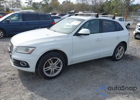 2014 Audi Q5 2.0T Premium z USA, uszkodzony, nr VIN WA1LFAFP5EA044514